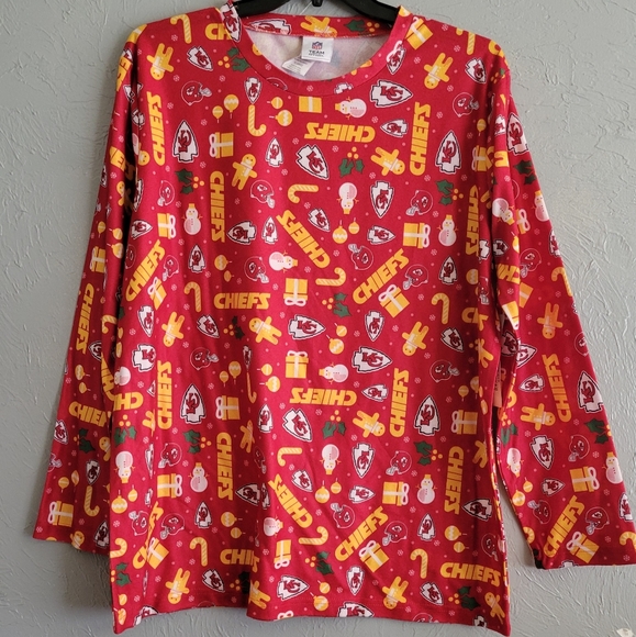 NWT Chiefs Sleep Top Only - Unisex - Picture 1 of 6